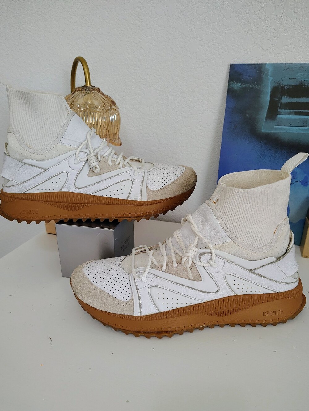 Puma PUMA x HAN KJBENHAVN TSUGI Kori 'Puma White/ Gum Sole Size 11.5